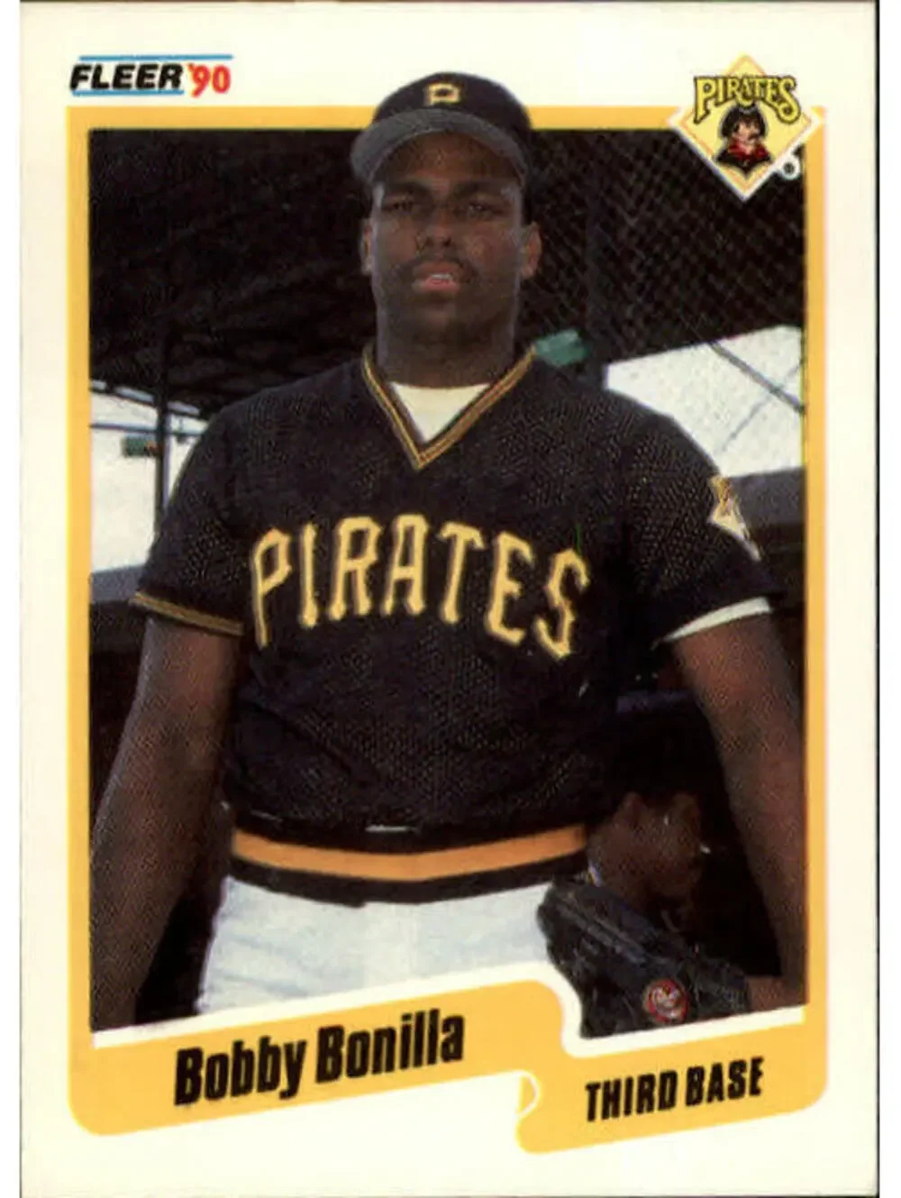 1990 Bobby Bonilla Fleer Baseball Card #462